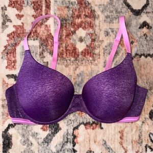 Victoria's Secret Perfect Fit Vibrant Purple and Pink Bra